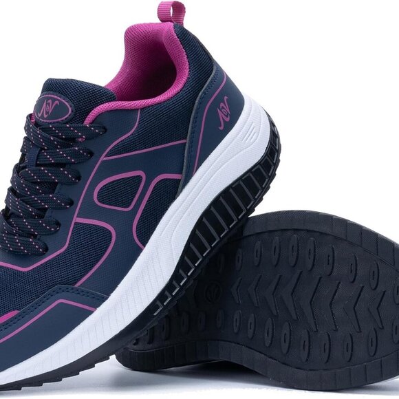 Women's Mesh Walking Shoes with Arch Support Cushioning Non Slip Traction - Picture 5 of 6